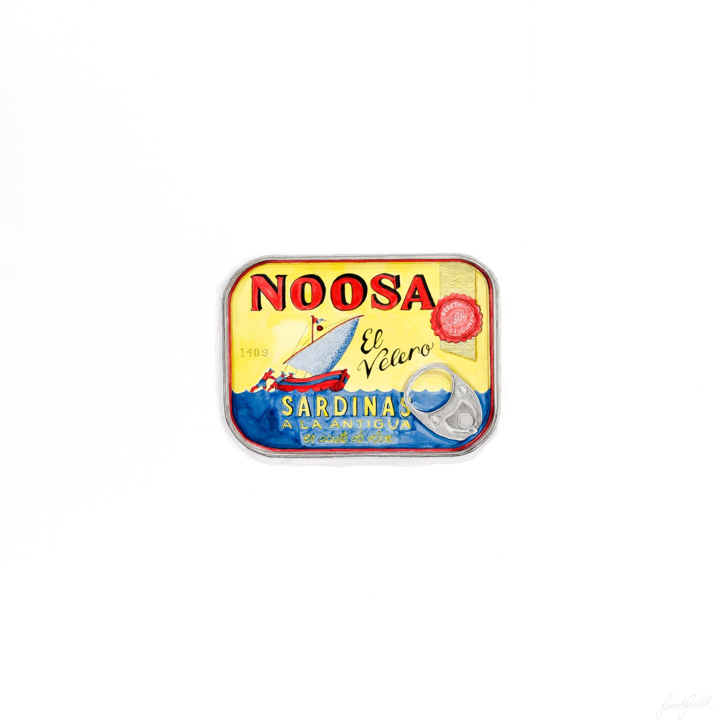 'Noosa Sardines' Fine Art Print