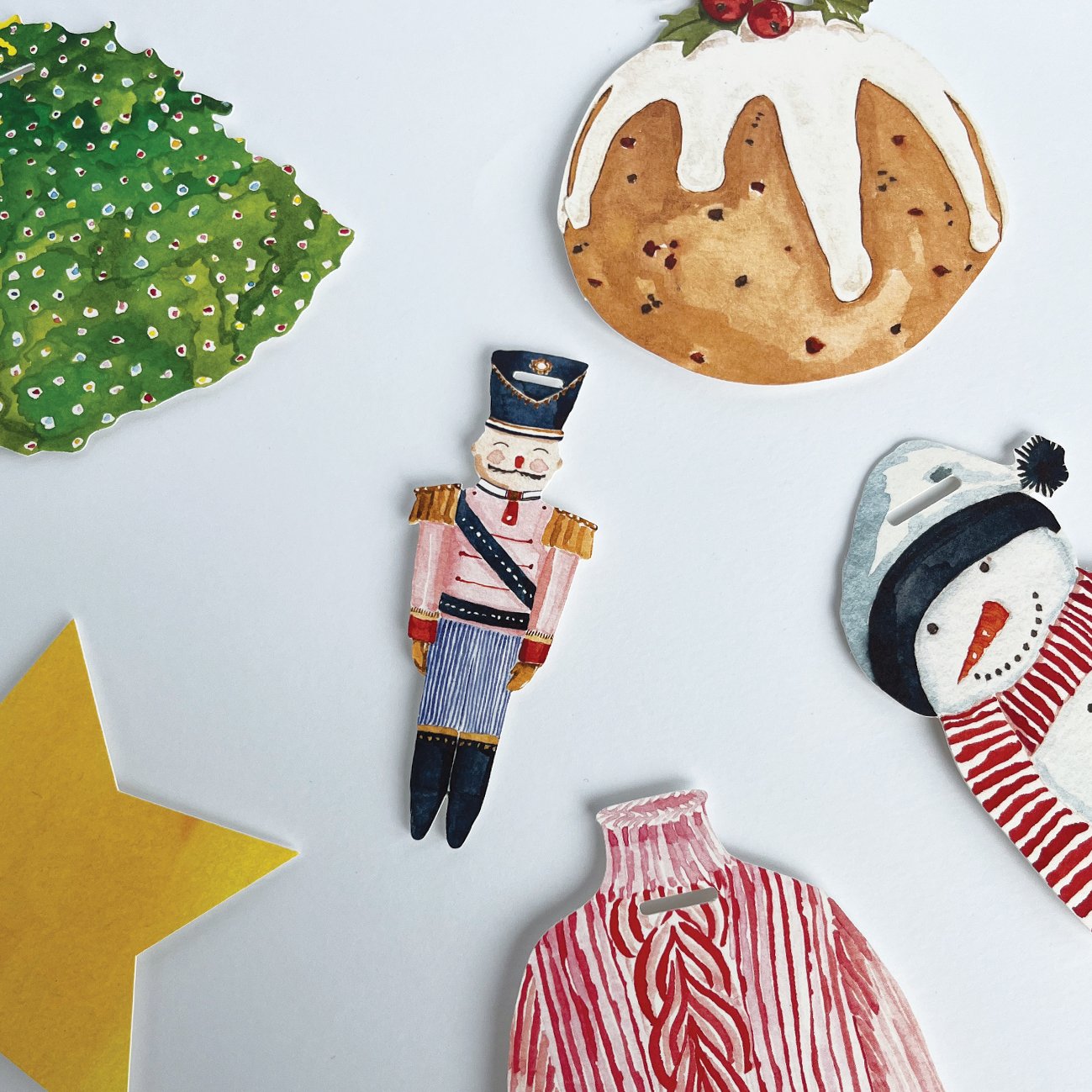 SS Colourful Christmas Gift Tags