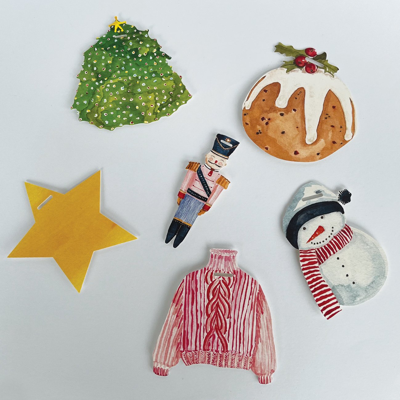 SS Colourful Christmas Gift Tags