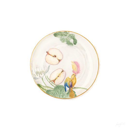 'Apples & Birds' Fine Art Print