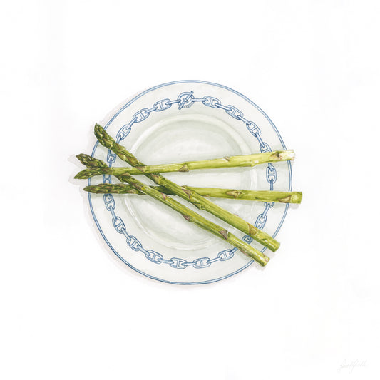 'Asparagus on Hermes' Fine Art Print