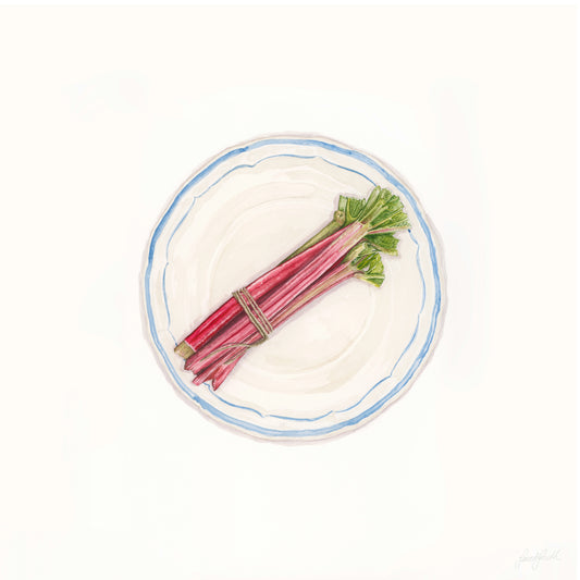 'Bunch Of Rhubarb' Fine Art Print