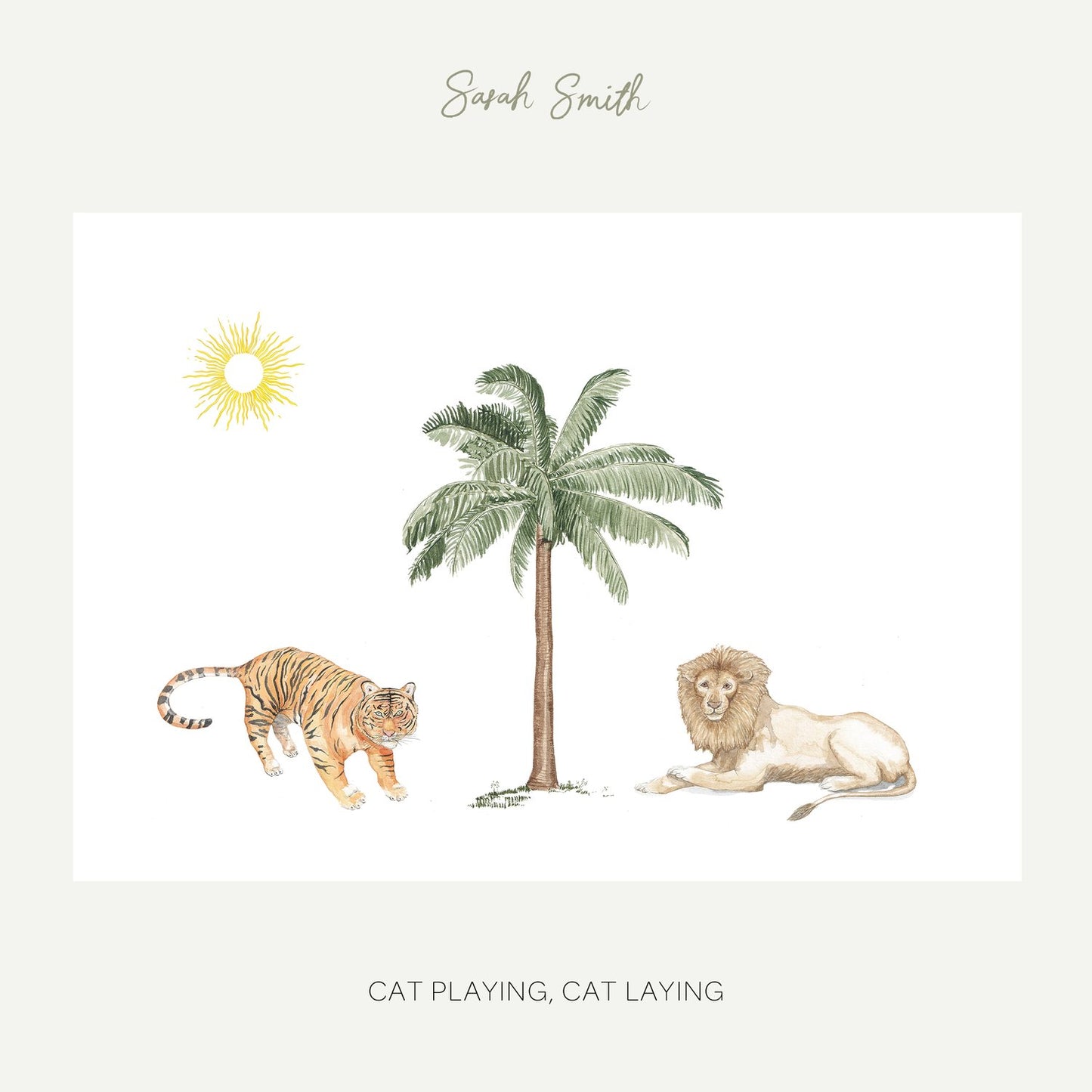 A4 Safari & Jungle Nursery Collection