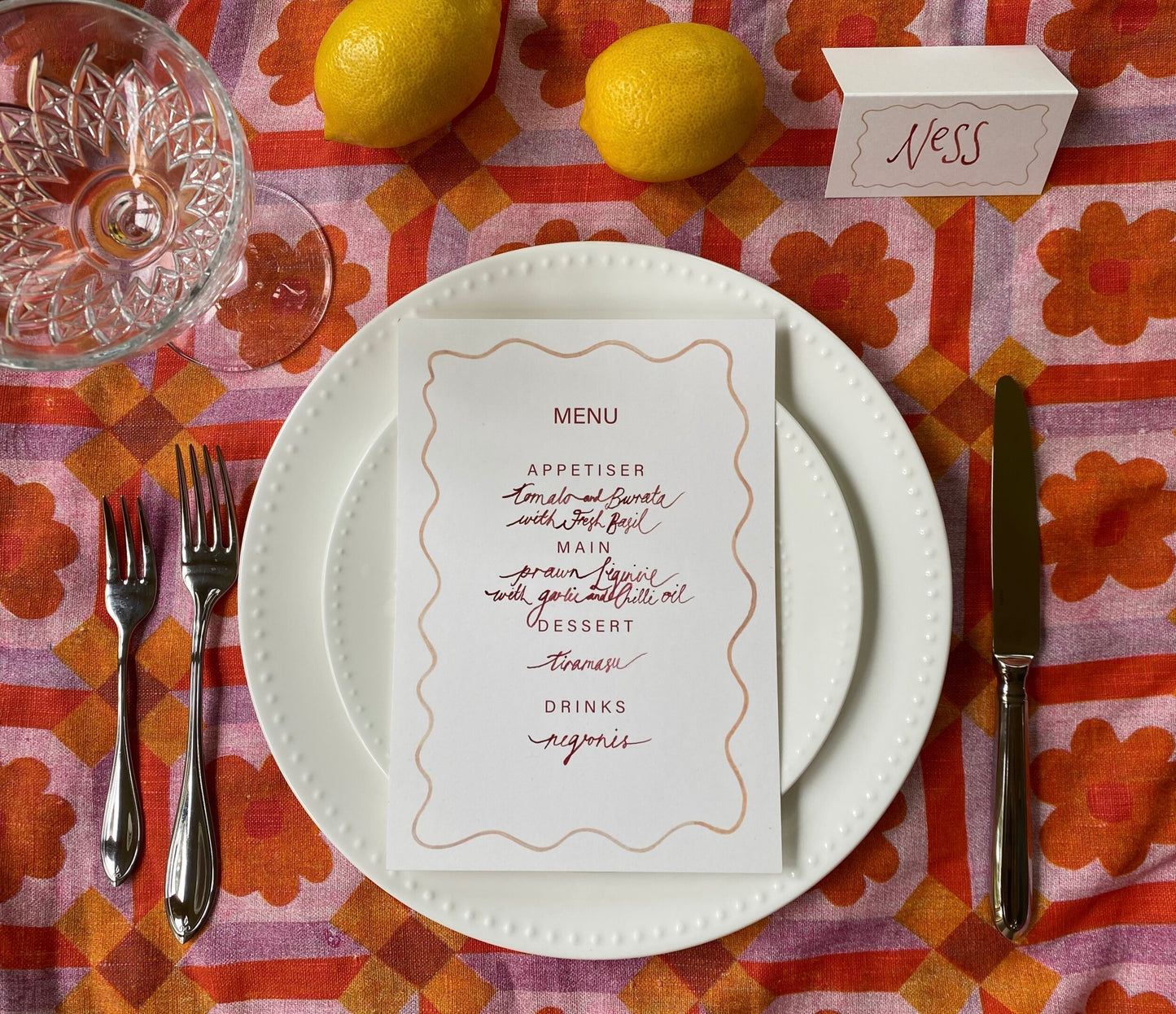 Mediterranean Eats Menu