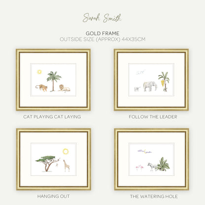 A4 Safari & Jungle Nursery Collection