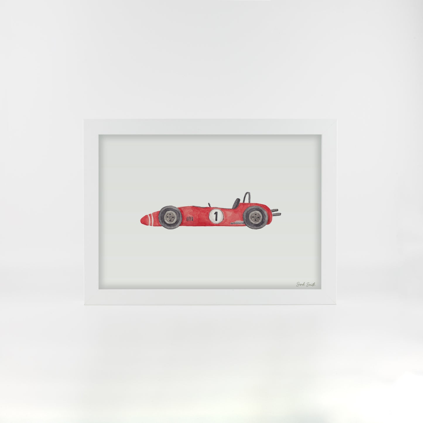 Red Race Car