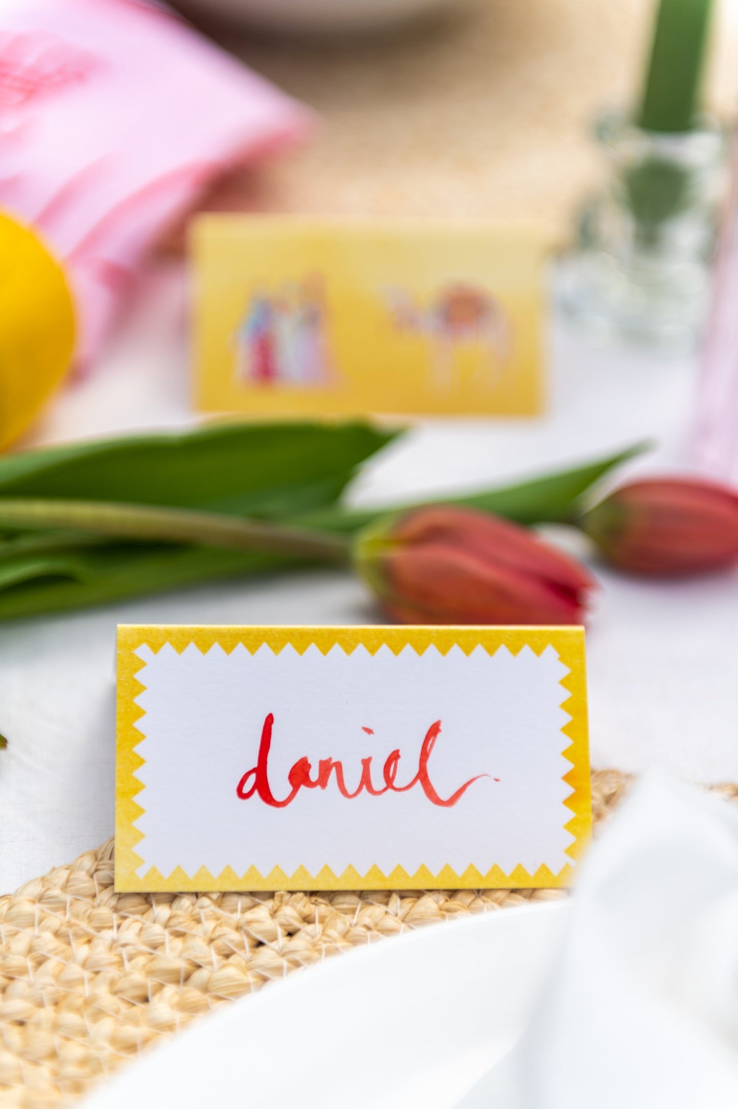 Merry In Morocco Place Cards