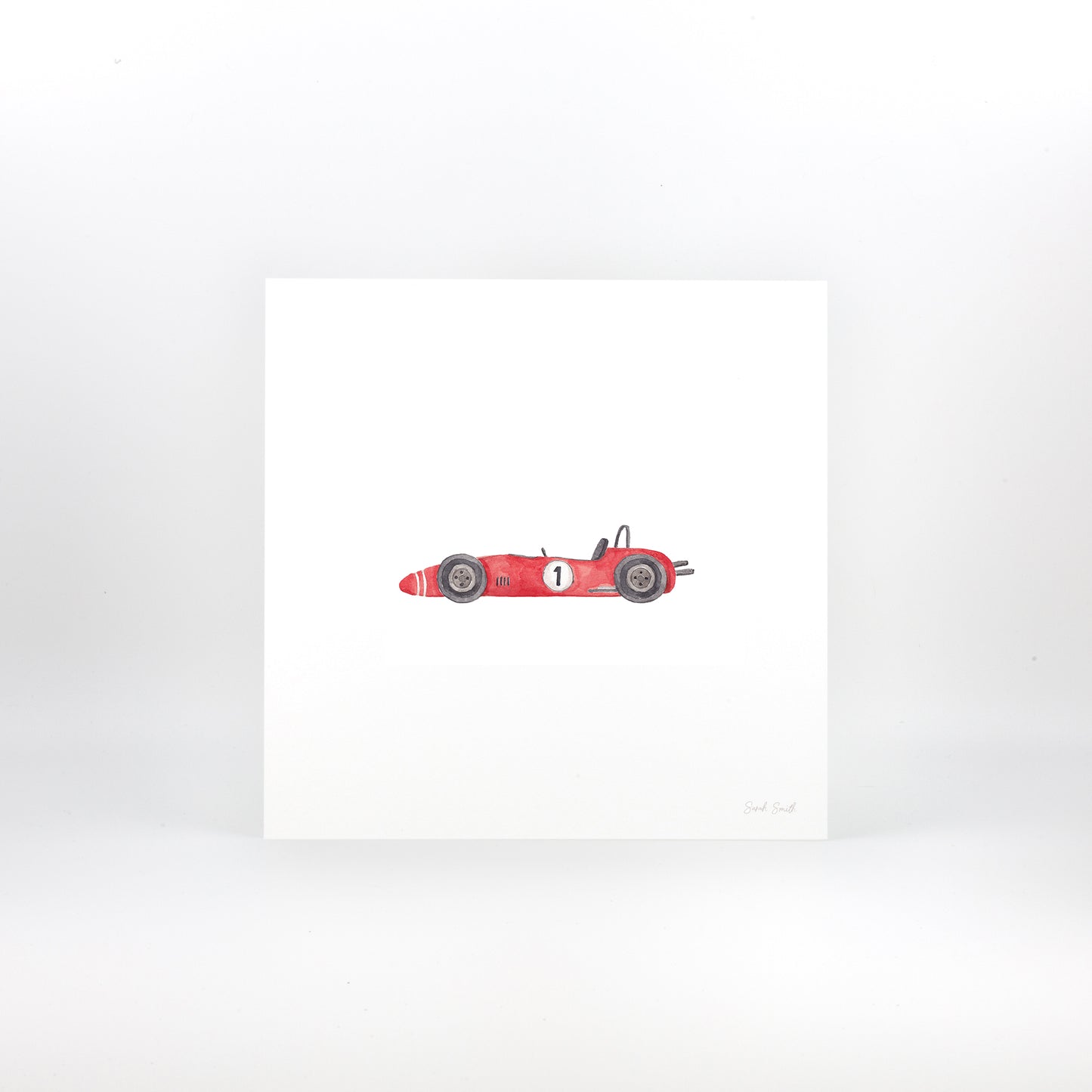 Red Race Car